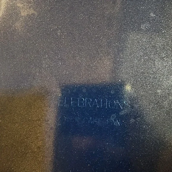 Nordic Ware Celebrations Stackable Loaf Pan, Set of 2, Navy, White - Picture 5 of 6